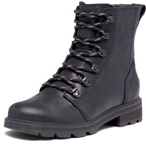 Sorel Women's Lennox Lace Boot — Waterproof Leather Boots -Size 6.5